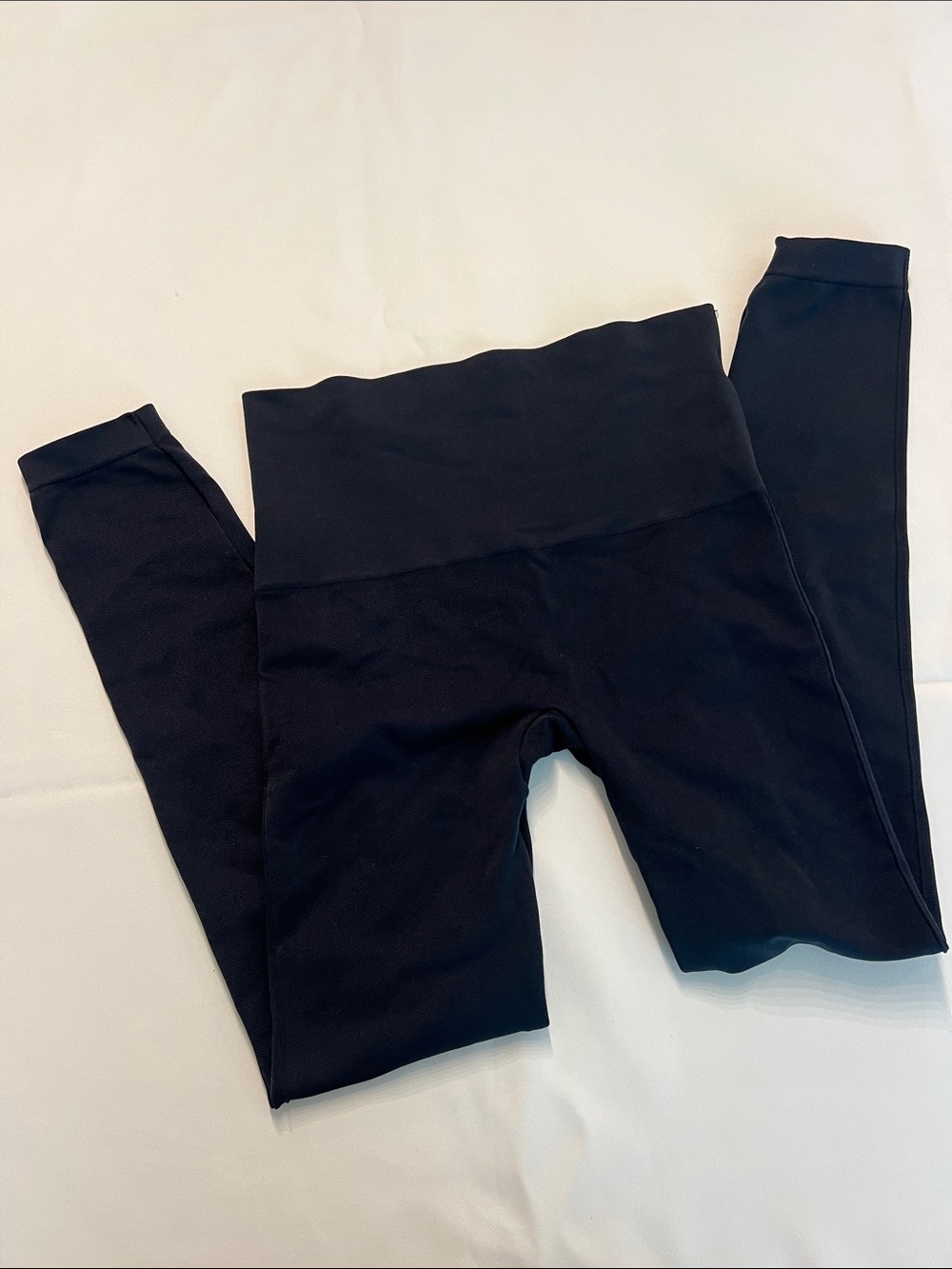 SPANX women’s Large Black High-Waist Active Leggings Like New